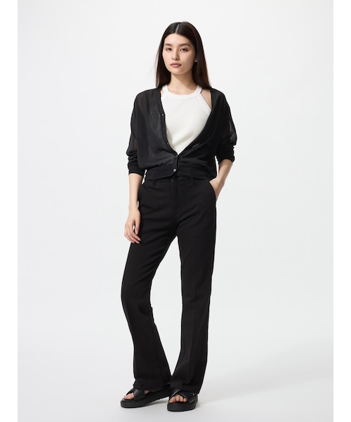 スリムフレアトラウザージーンズ｜ユニクロの通販｜&mall（アンド