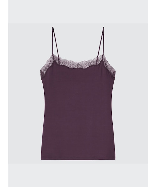 ヒートテックキャミソール（レース）｜ユニクロの通販｜&mall（アンド