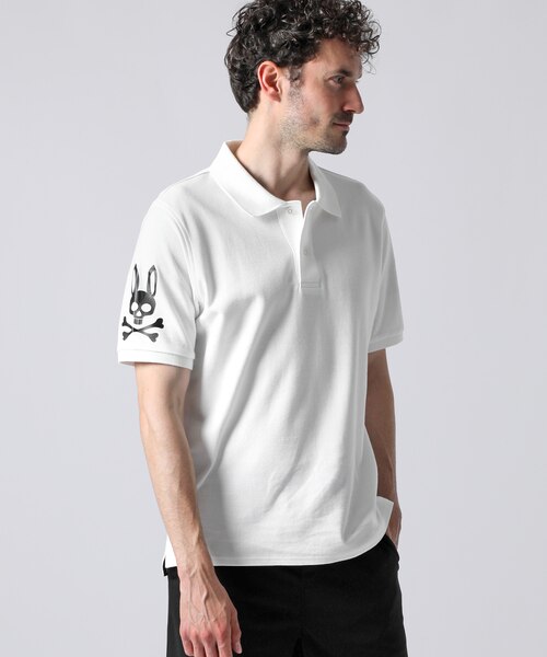 スリーブバニーロゴ ポロシャツ｜サイコバニーのアウトレット通販