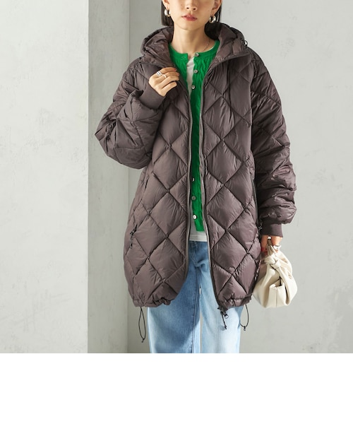 SHIPS別注】Wai+ × TAION:〈手洗い可能〉ミディ ダウン コート