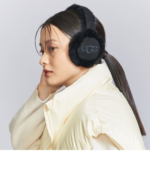 WEB限定】＜UGG＞シープスキン エンブロイダリー イヤーマフ