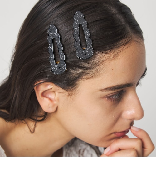 PEIGNEE＞ ヘアクリップ / SIGNATURE HAIR｜グリーンレーベル