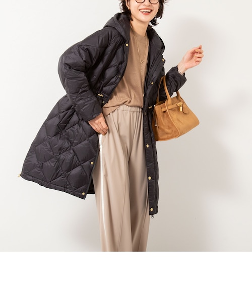 TAION/タイオン】別注ミドル丈Aラインフードダウン｜ノーリーズの通販