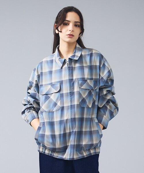 PENDLETON/ペンドルトン】Zip Shirt Jacket/オンブレー｜アバハウスの