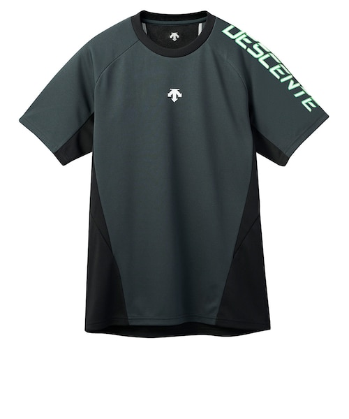 デサント（DESCENTE）バレーボールウェア 半袖Tシャツ DV5SHTX1UB BKGR