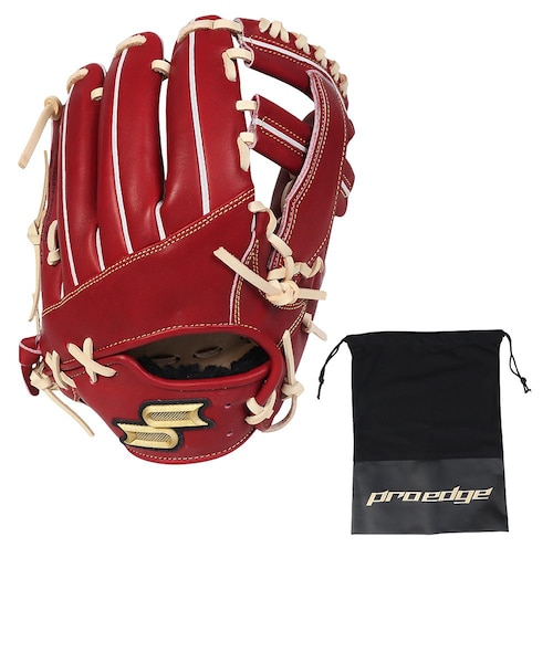 エスエスケイ（SSK）硬式用グラブ 内野手用 野球グローブ 一般 硬式内