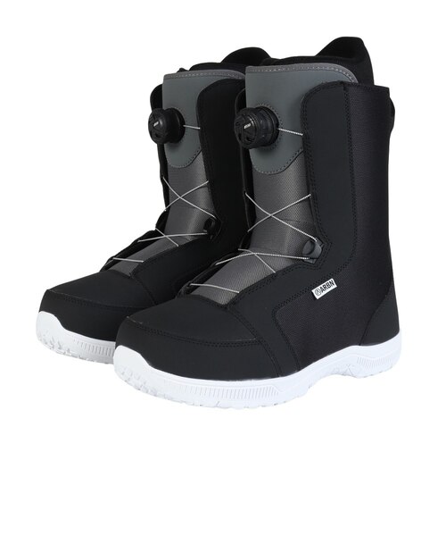 エアボーン（ARBN）スノーボードブーツ 26 AB A-TOP AB63WSB1636 BK/GY