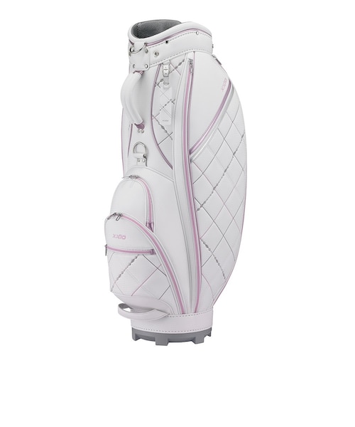 ゴルフ 軽量 カート式 キャディバッグ 8.5型 GGC-X165W ホワイトピンク
