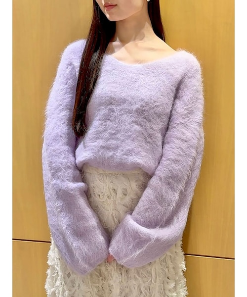 HIGH QUALITY】スリアルパカVネックプルオーバー｜スナイデルの通販