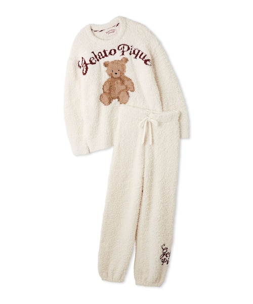 ONLINE限定】【HOLIDAY】ジェラートスノーベアジャガードプルオーバー