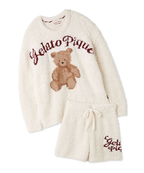 ONLINE限定】【HOLIDAY】ジェラートスノーベアジャガードプルオーバー
