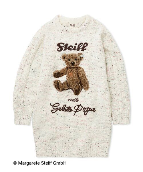 Steiff】パウダーネップジャガードワンピース｜ジェラートピケの通販