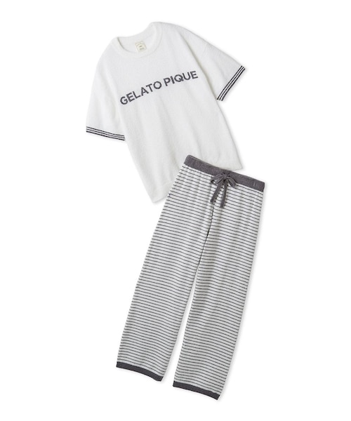 スムーズィーロゴジャガードプルオーバー&ロングパンツセット