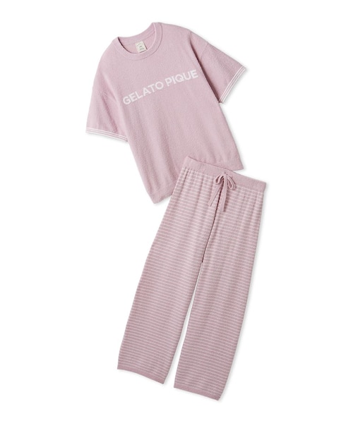 スムーズィーロゴジャガードプルオーバー&ロングパンツセット