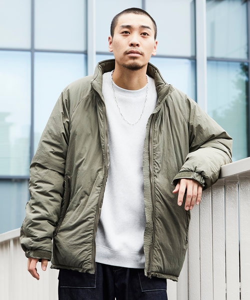 限定展開 ビッグシルエット プリマロフト LEVEL7 JACKET/中綿