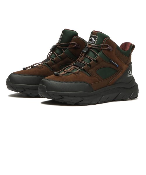 HL30061 HIKE 857 MID WP CHOCO/GREEN 666632-0004｜エービーシー