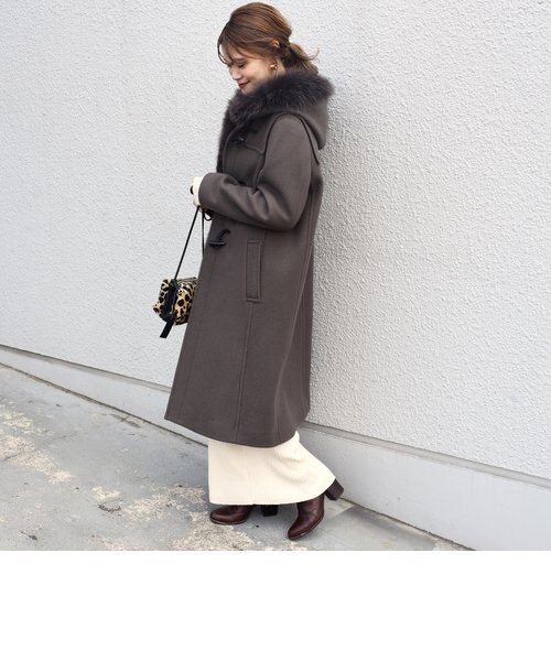 ファーダッフルコート◇｜シップスの通販｜&mall（アンドモール）三井