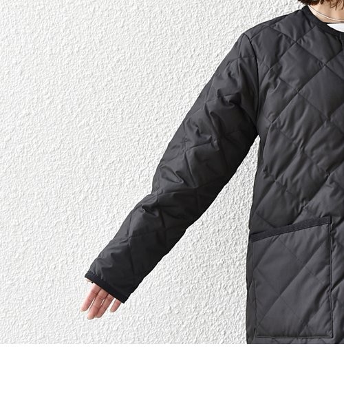 SHIPS any別注】TAION:〈手洗い可能〉パイピング ノーカラー