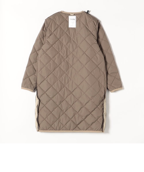 SHIPS any別注】TAION:〈手洗い可能〉パイピング ノーカラー