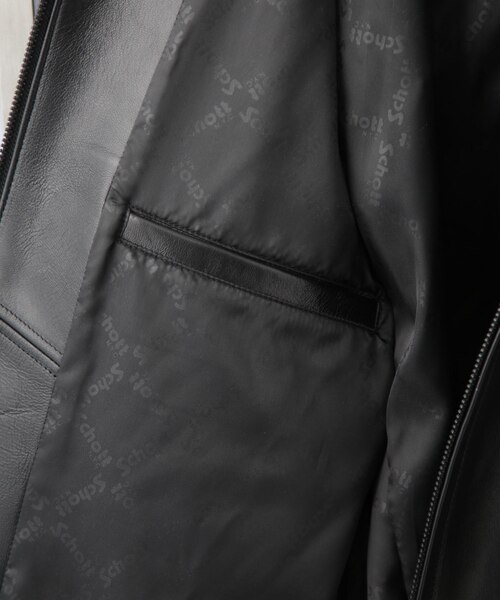 Schott／別注 Single Riders｜ナノ・ユニバースの通販｜&mall（アンド