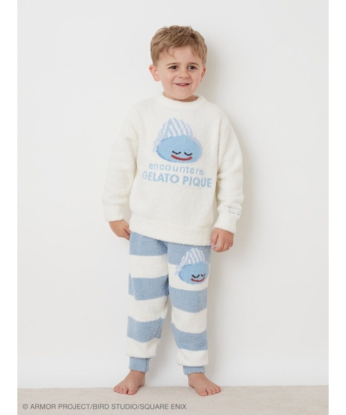 ドラゴンクエスト】【キッズ】ベビモコプルオーバー&ボーダーロング