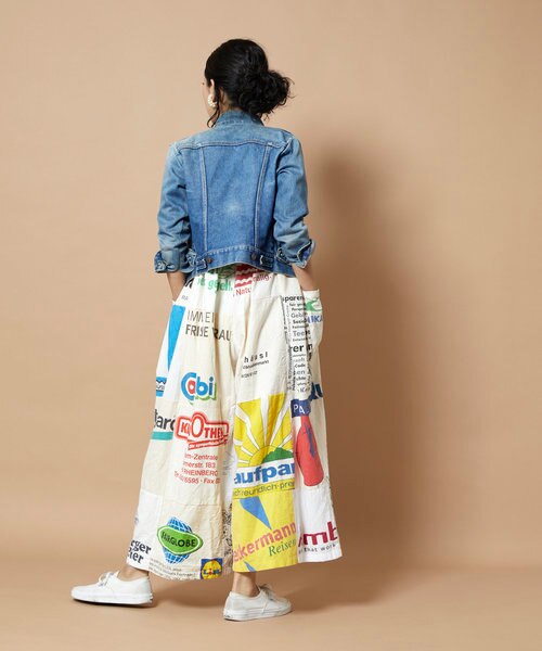 最終値下げ！ヨーロピアンエコバッグリメイクサロペット Vintage