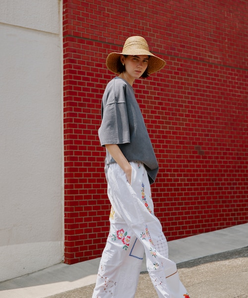 ヴィンテージパッチワーク刺繍パンツ｜フリークスストアの通販｜&mall