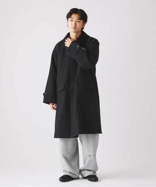 ハイランド ウール バルカラー コート｜ジャーナルスタンダード