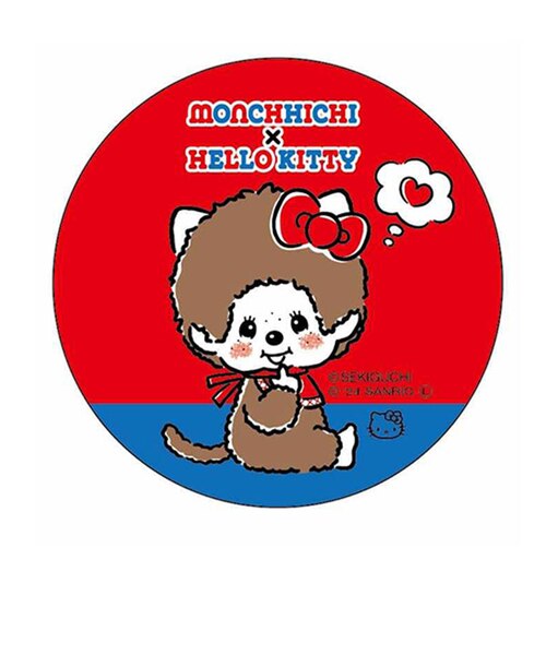 モンチッチ×ハローキティ 缶バッチ 3種セット サンリオ コラボ