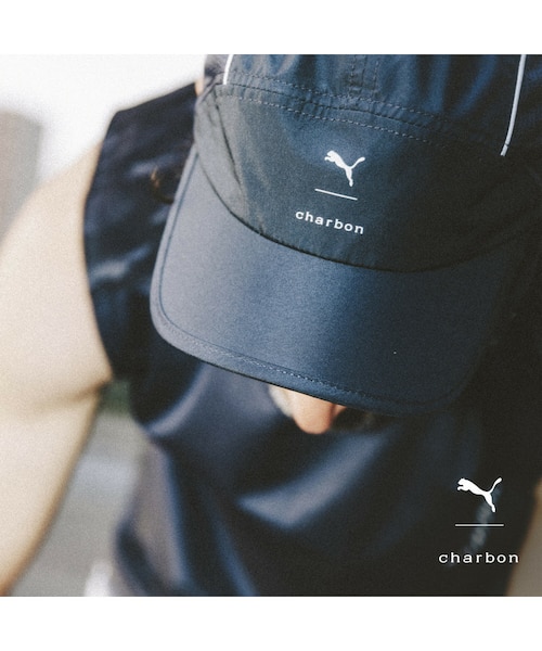 ユニセックス PUMA x charbon 5パネル ランニング キャップ PUMA x