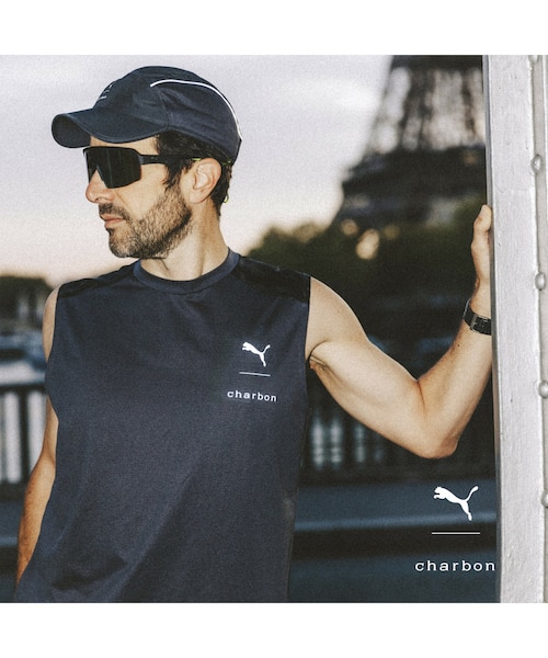 ユニセックス PUMA x charbon 5パネル ランニング キャップ PUMA x