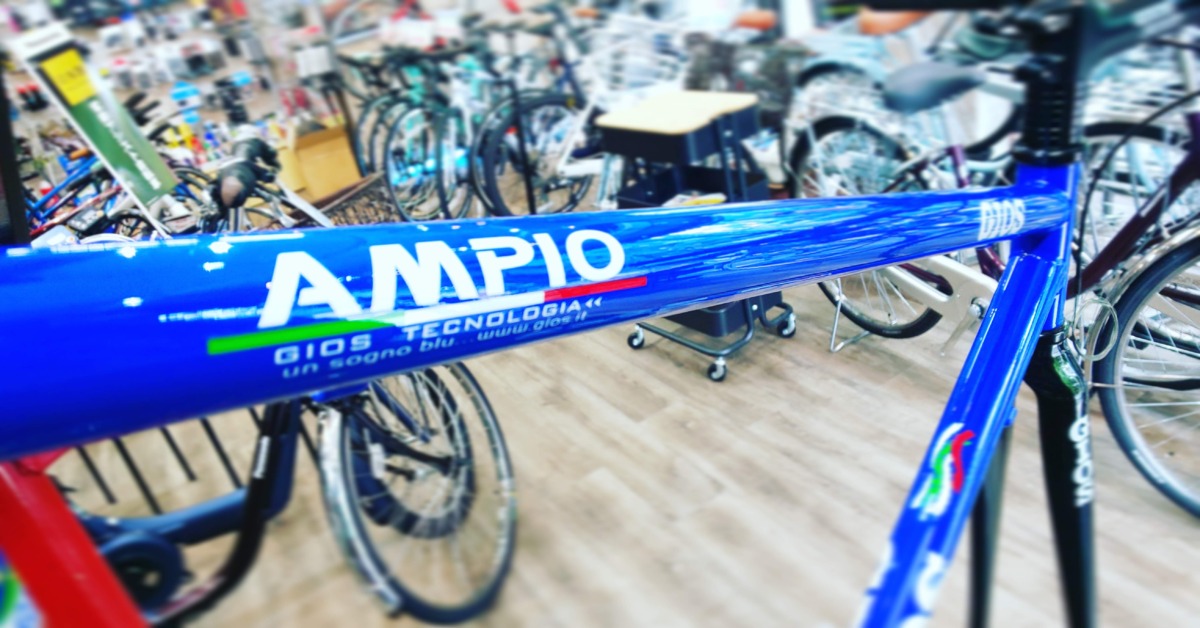 ﾌﾗｯﾄﾊﾞｰﾛｰﾄﾞ】GIOS AMPIO TIAGRA 入荷！【ｸﾛﾓﾘ】 | 自転車のことなら