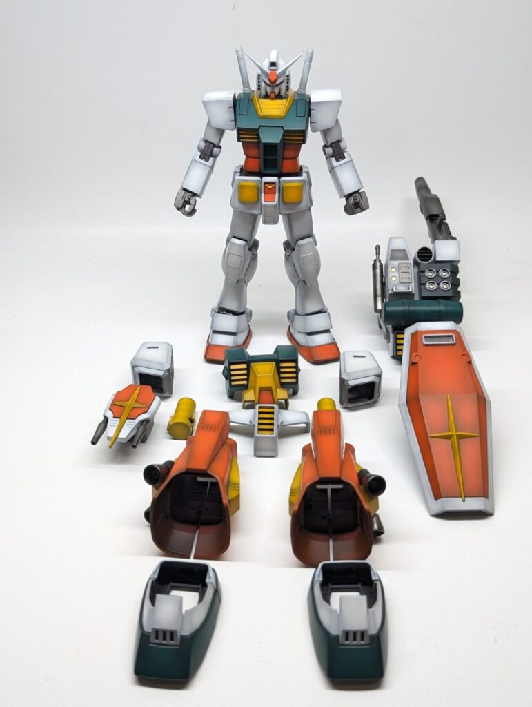 MG パーフェクトガンダム 塗装編 | ガンプラの時間です。