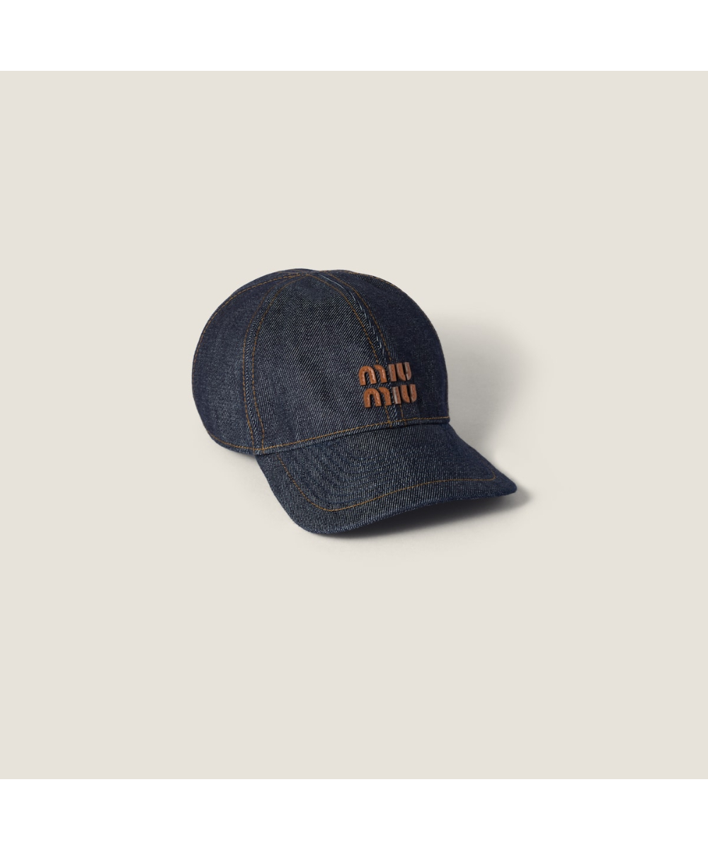 MIU MIU/ミュウミュウ通販 | デニム ベースボールキャップ【送料無料