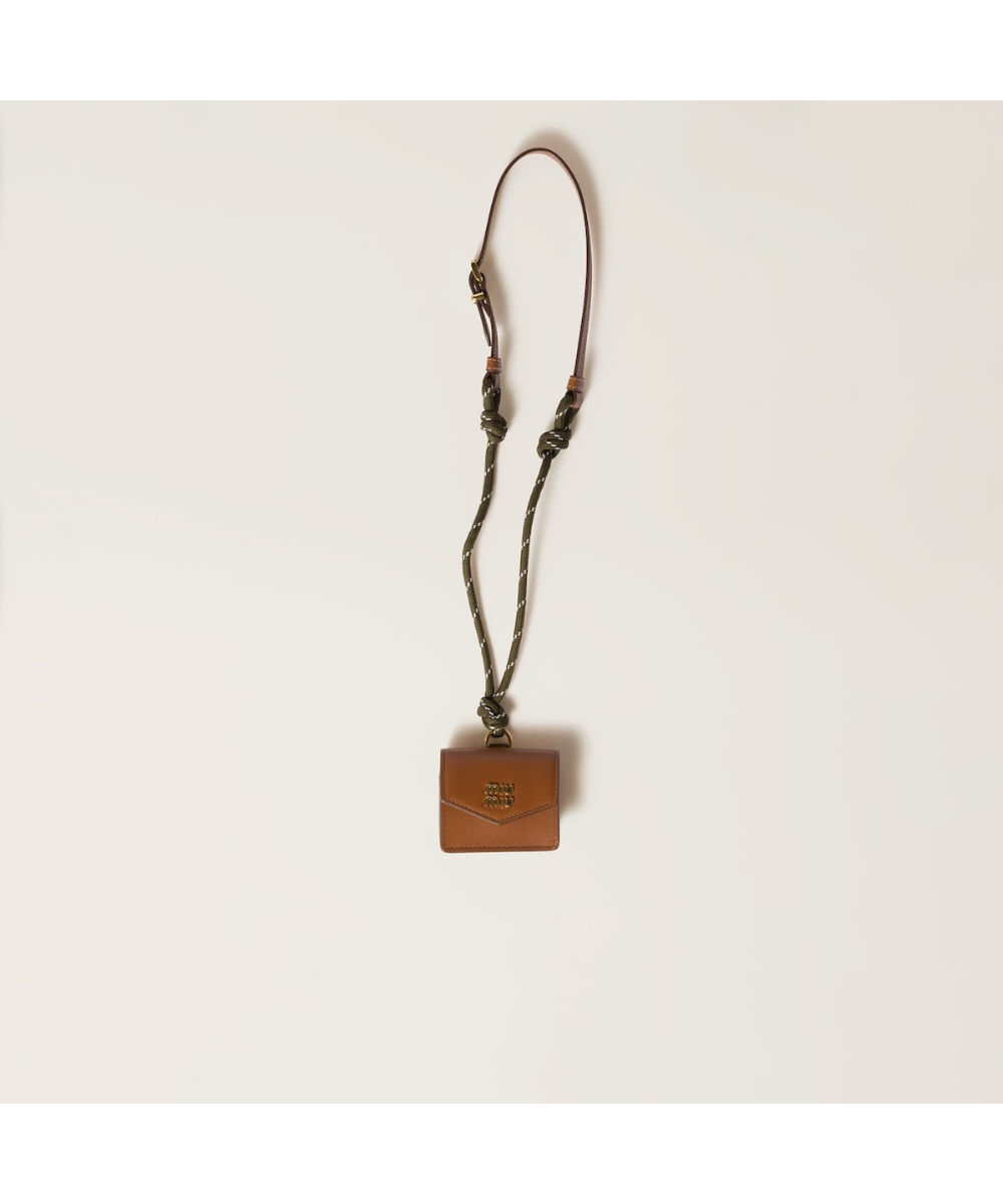 MIU MIU/ミュウミュウ通販 | レザーxコード トリック【送料無料