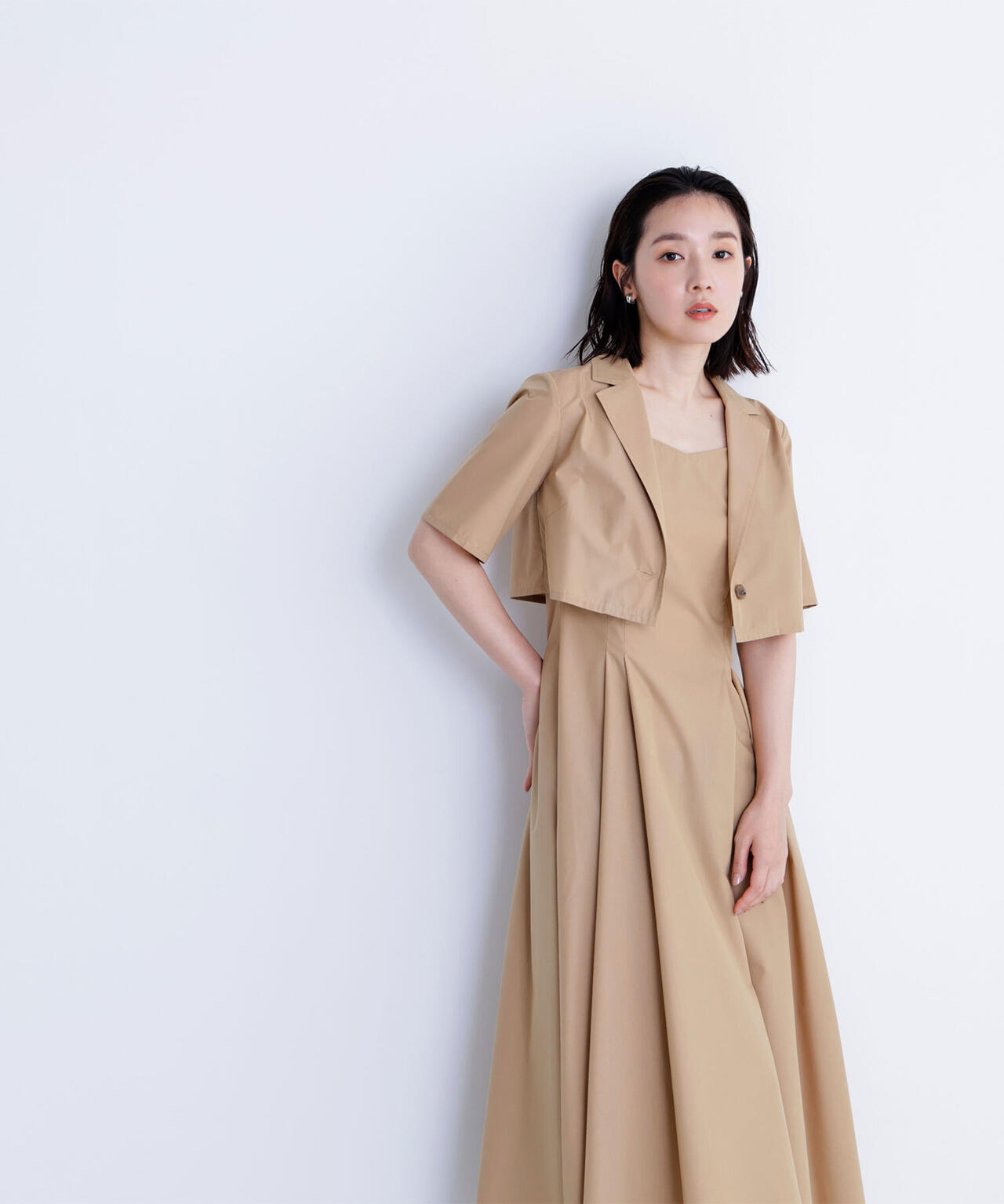 ショートジャケット＆ジャンスカ | NATURAL BEAUTY BASIC（ナチュラル