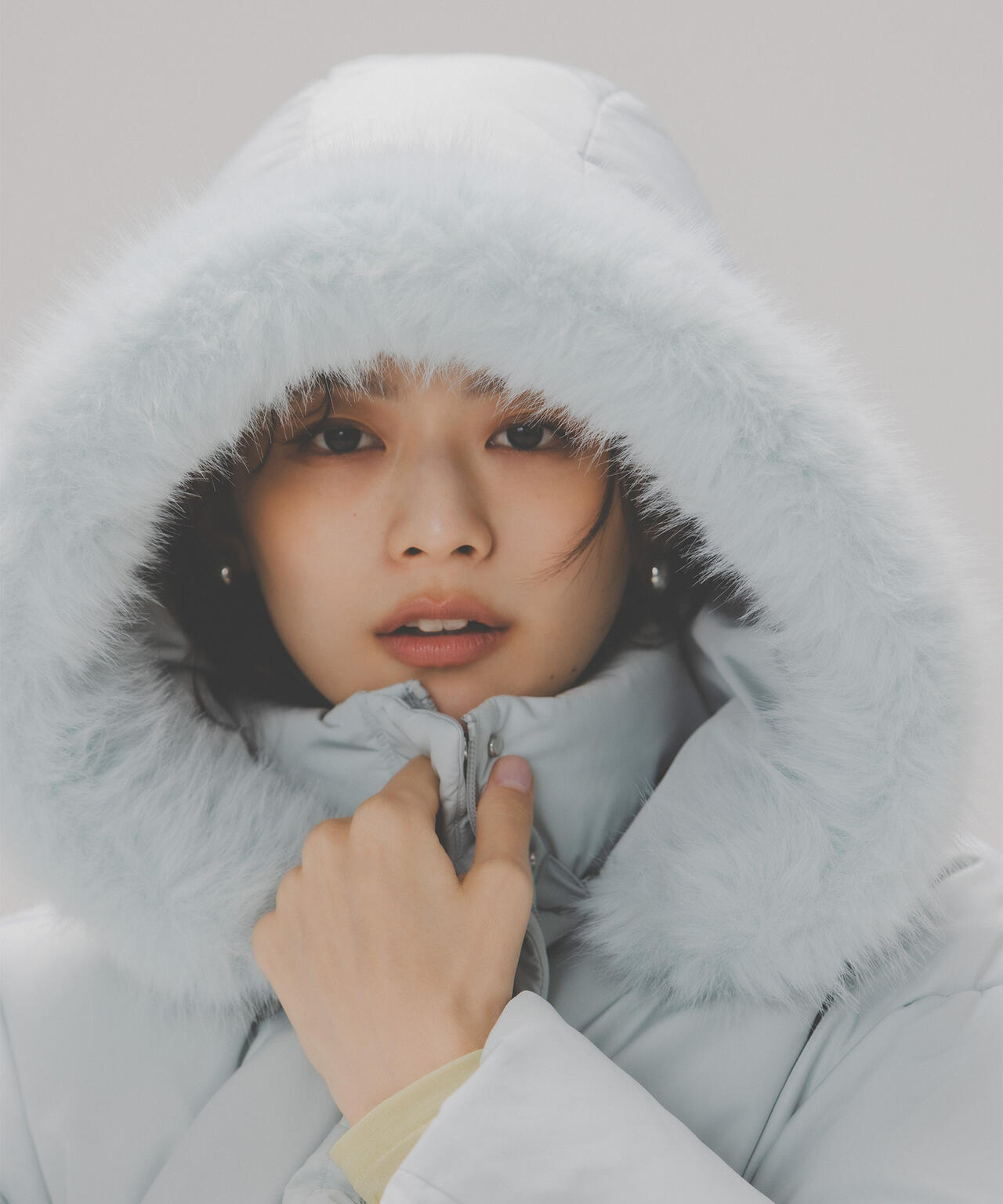 フードファーショートダウン | NATURAL BEAUTY BASIC（ナチュラル