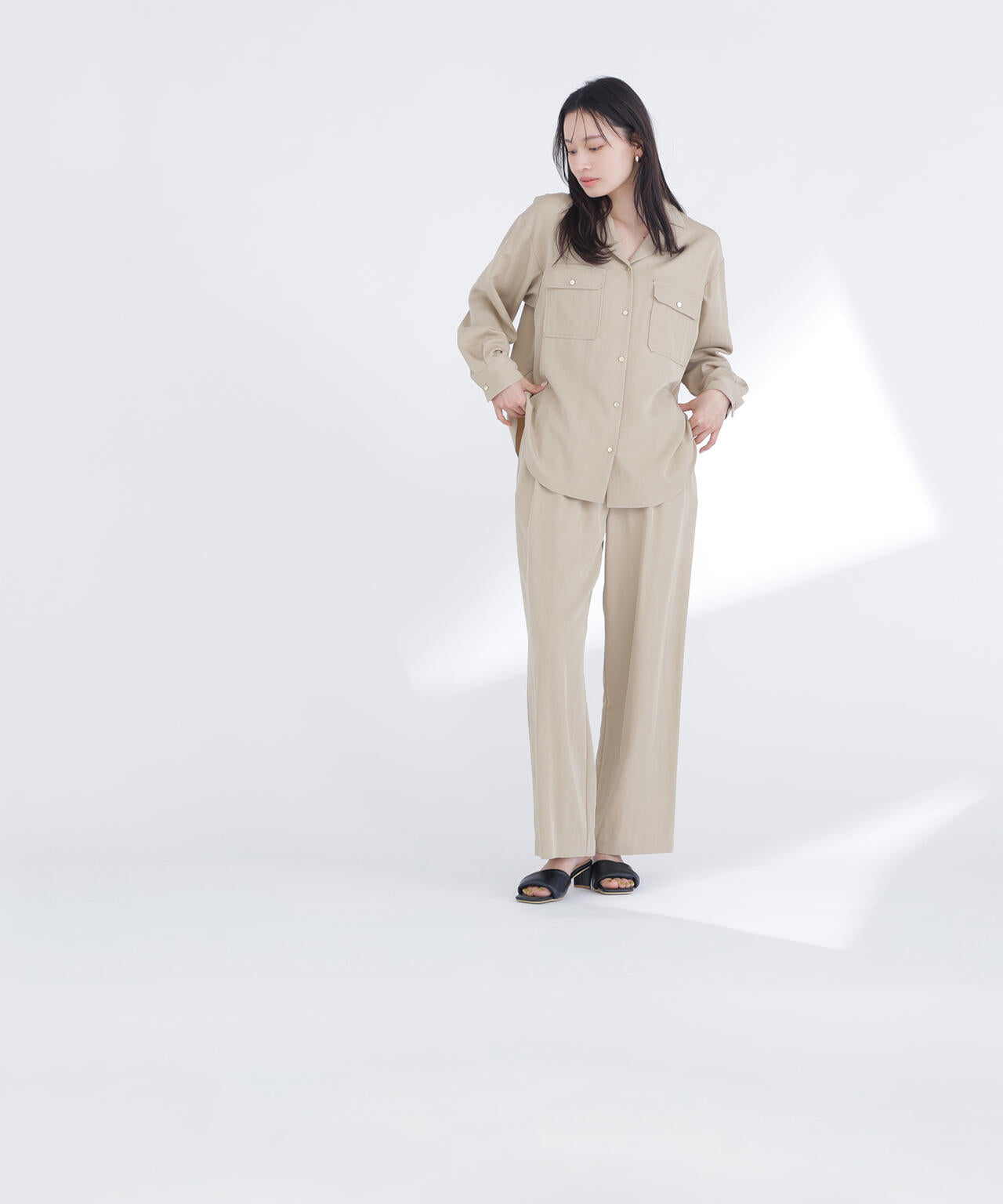 ダブルポケットシャツ SETUP パンツ | NATURAL BEAUTY BASIC