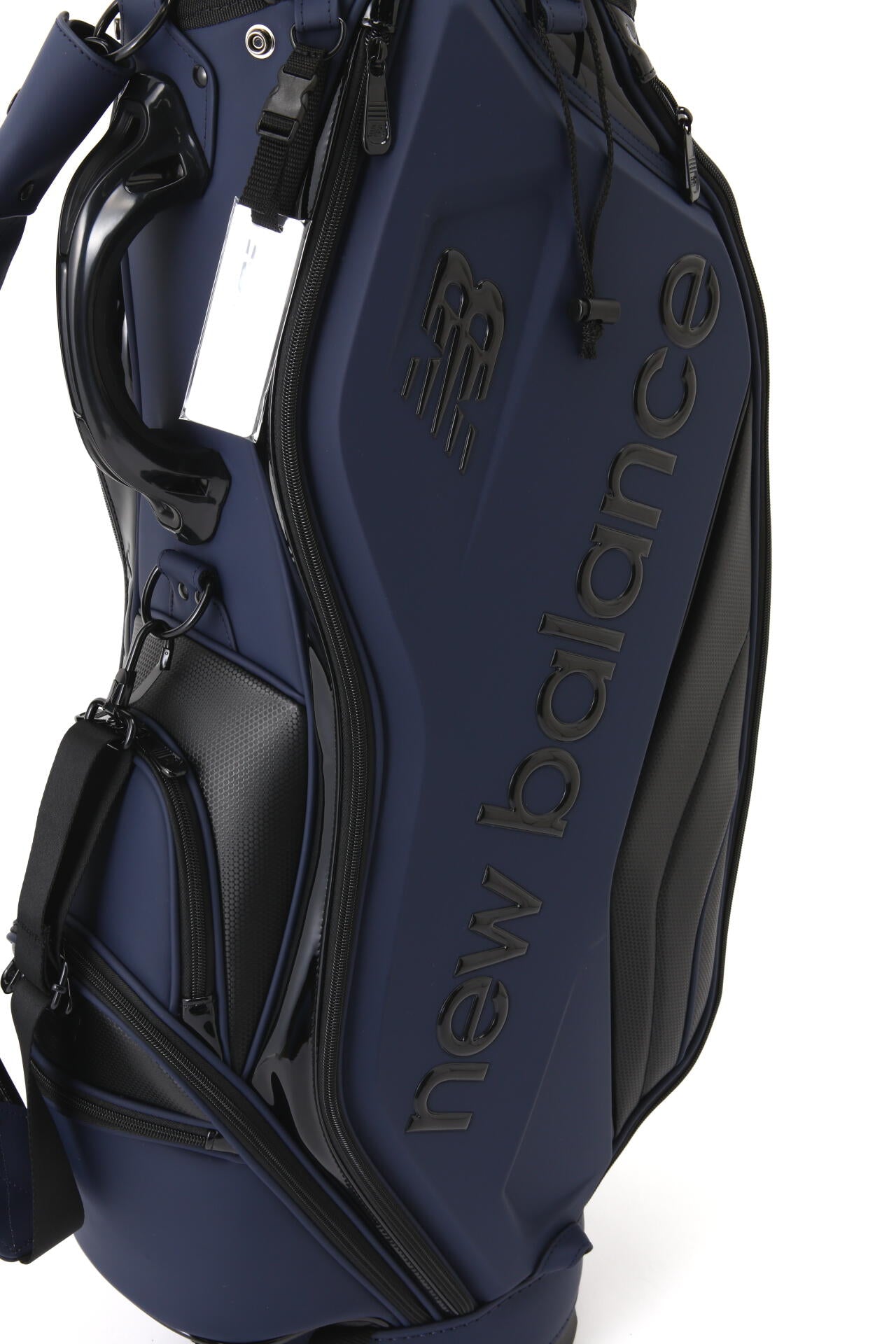 マットPU×エンボスPU×エナメル キャディバッグ(46インチ対応)(9型