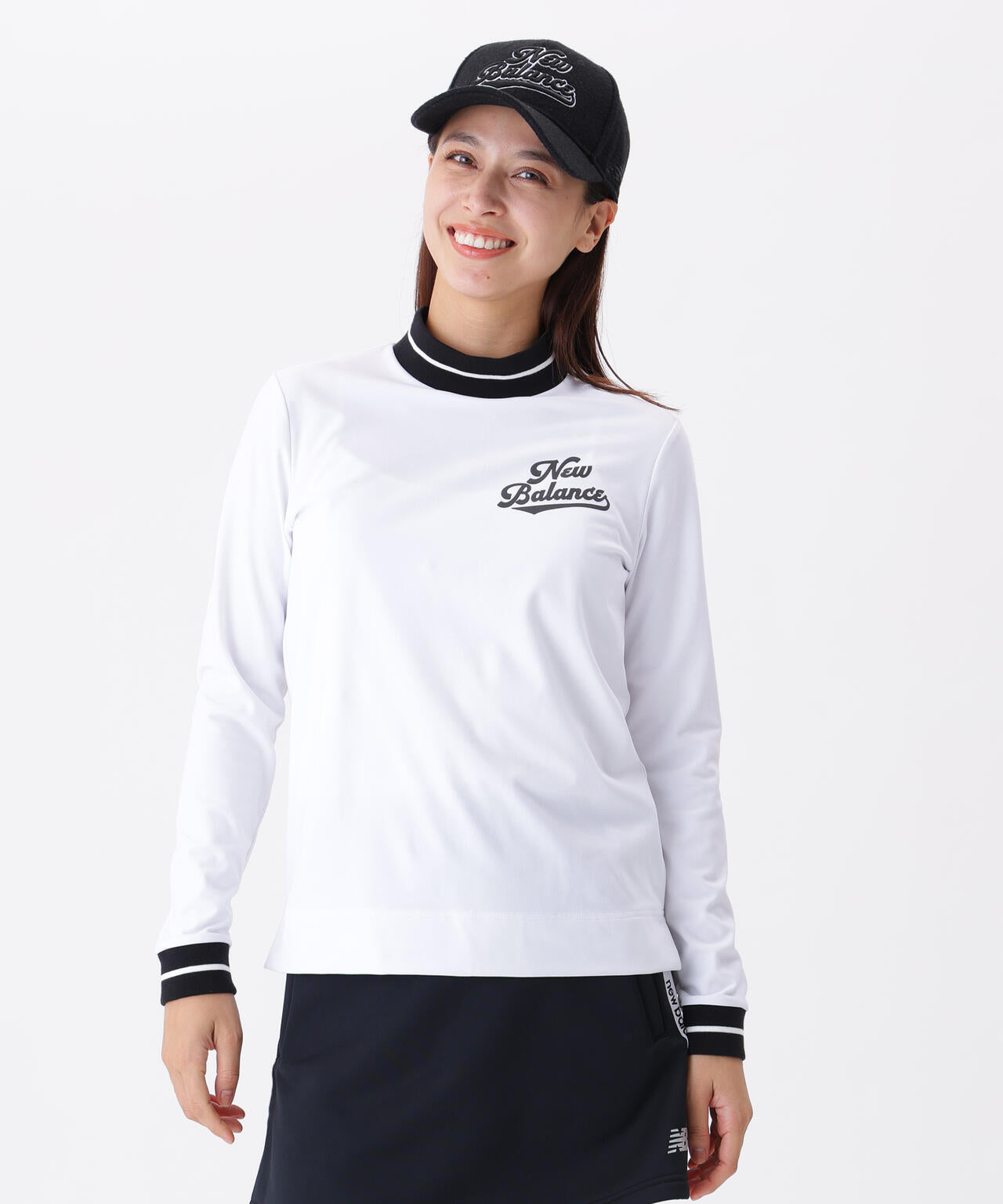 長袖 モックネック プルオーバー (WOMENS) | new balance golf