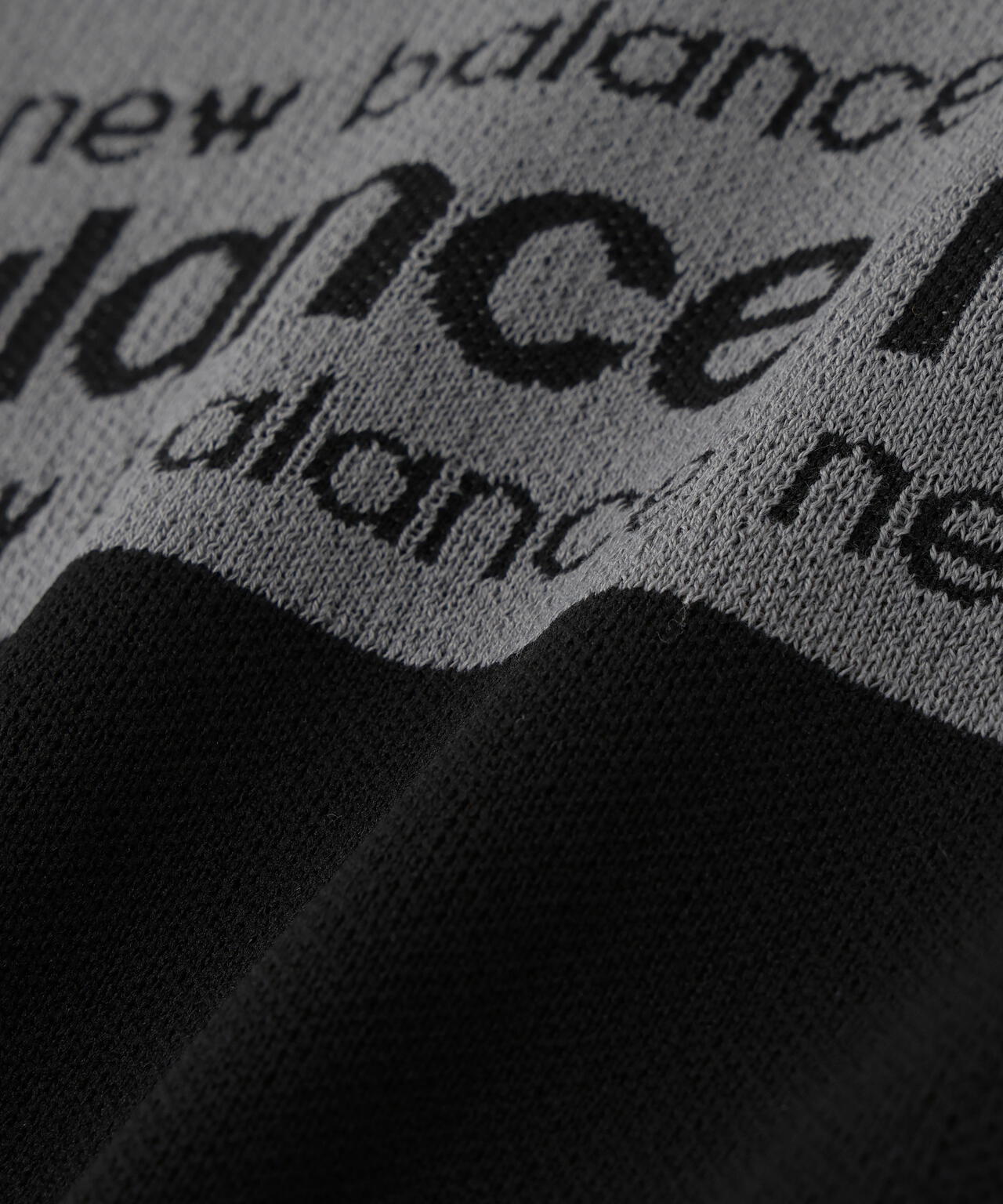 ロゴライン 軽量 ハーフジップ スタンド ニット プルオーバー (MENS