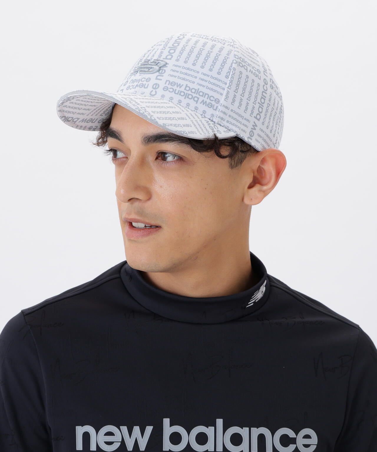 ロゴグレンチェック柄 6パネルキャップ (UNISEX) | new balance golf