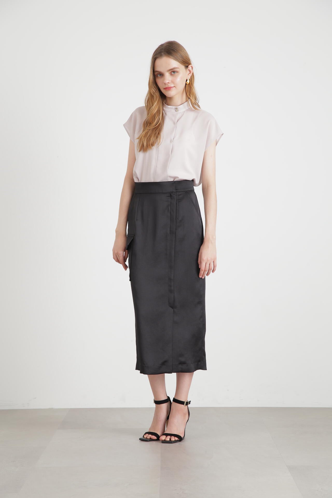 サテンカーゴスカート | PINKY&DIANNE（ピンキー&ダイアン） ｜【公式