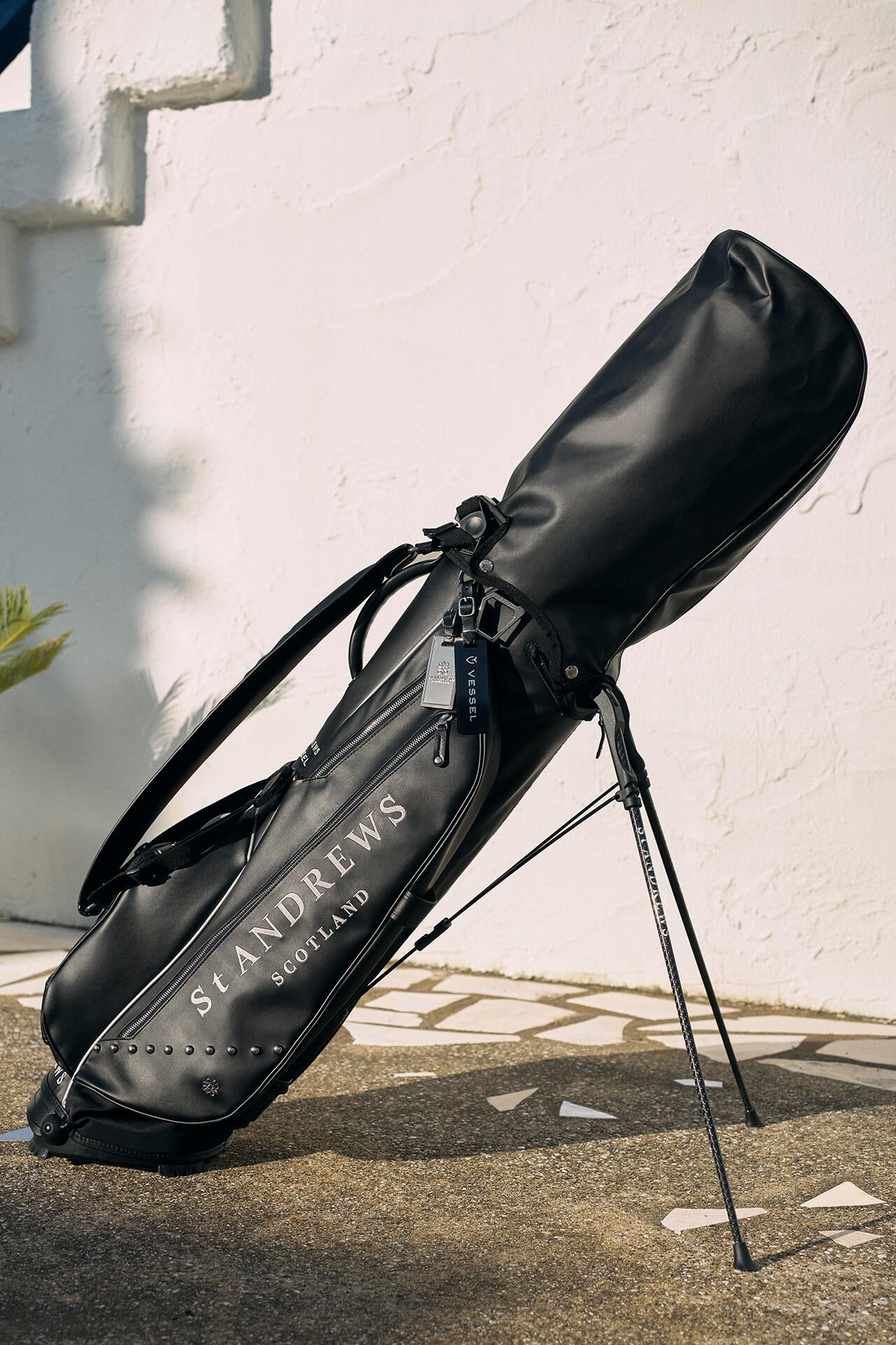 VESSEL×St ANDREWS】7.5型VLS Luxスタンド式キャディバッグ (46インチ