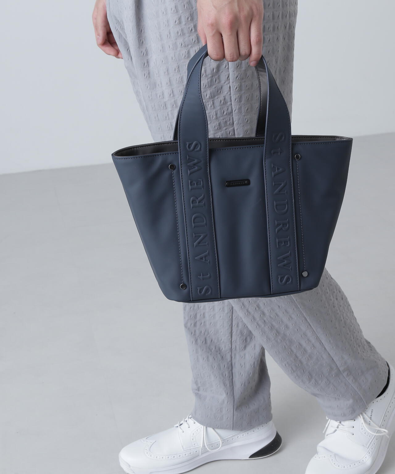 合皮エンボスカートバッグ (UNISEX) | St ANDREWS（セント