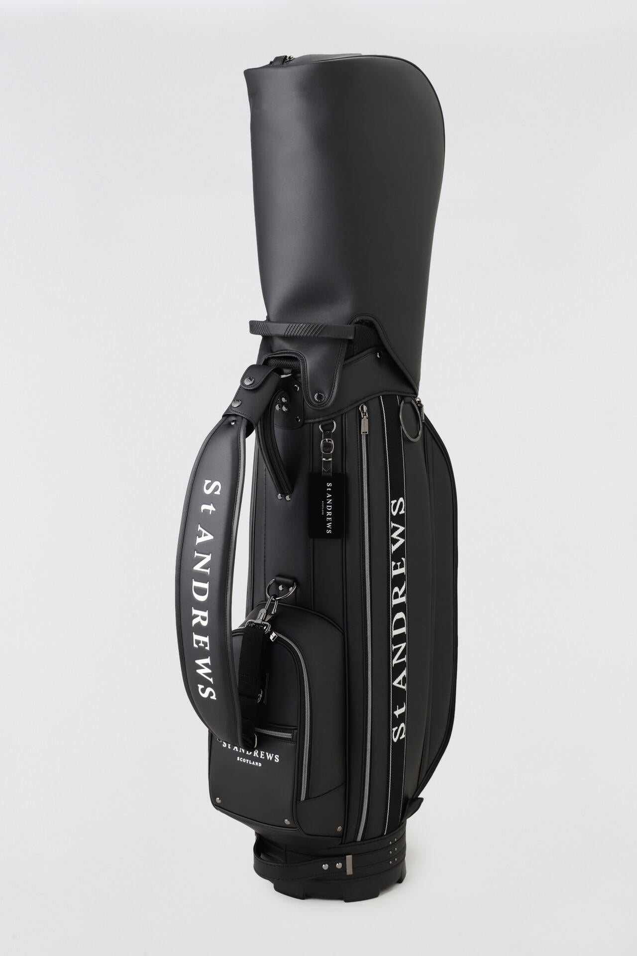 9.0インチ スリムカート型ジャガードロゴテープキャディバッグ (46