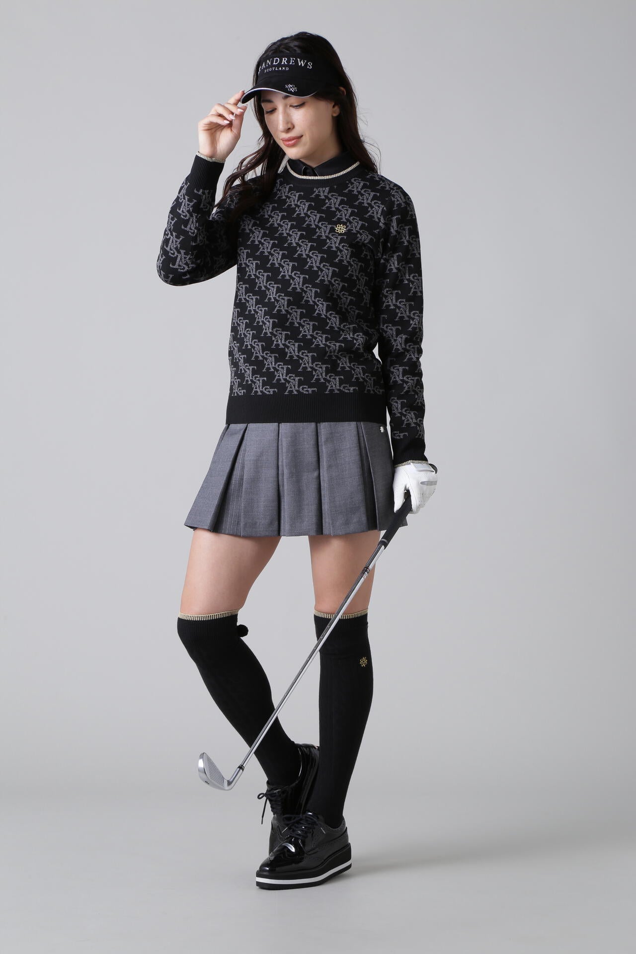 ドットストレッチスカート (WOMENS) | St ANDREWS（セント