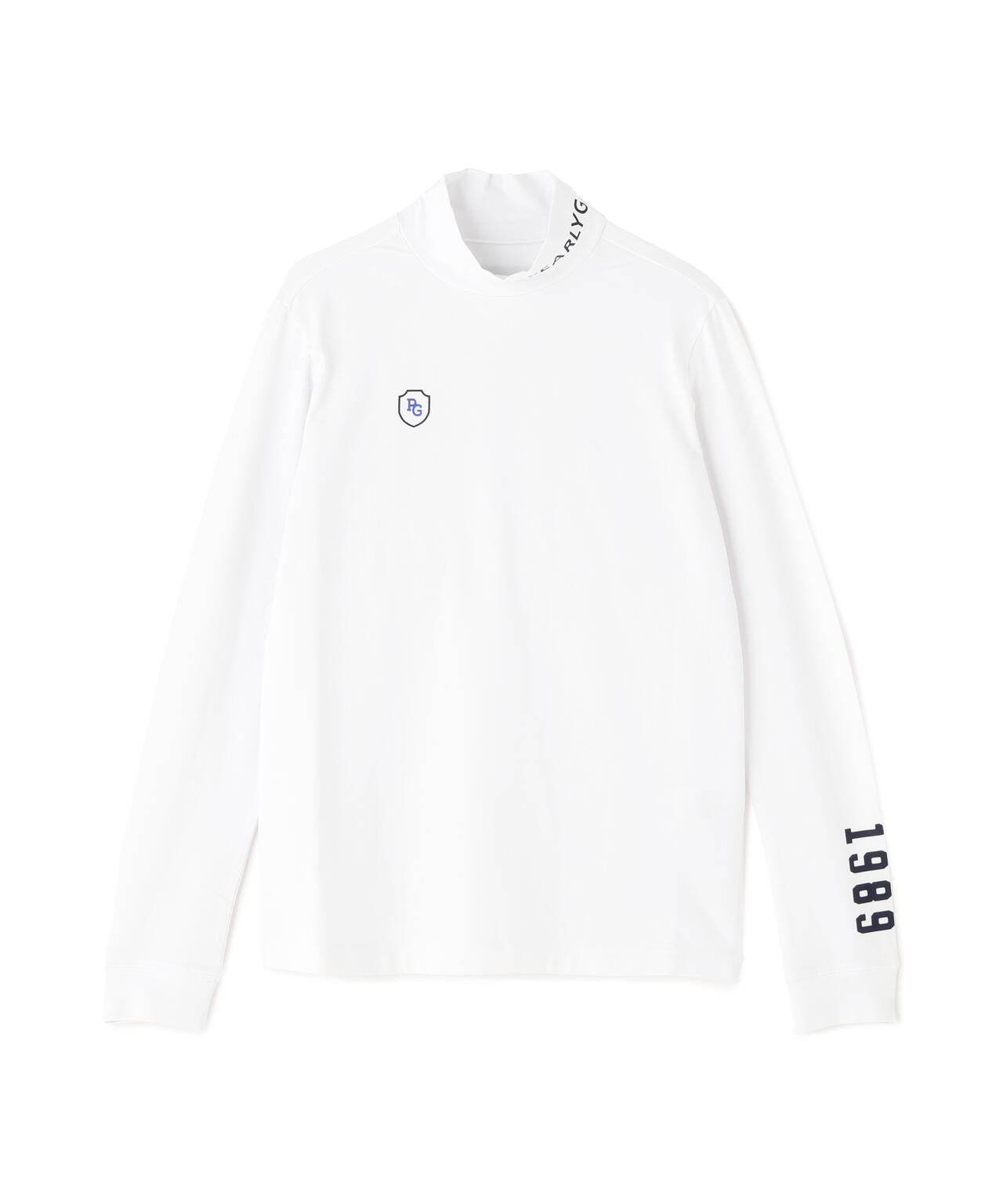 綿ベア天竺長袖ハイネックカットソー | PEARLY GATES（パーリーゲイツ