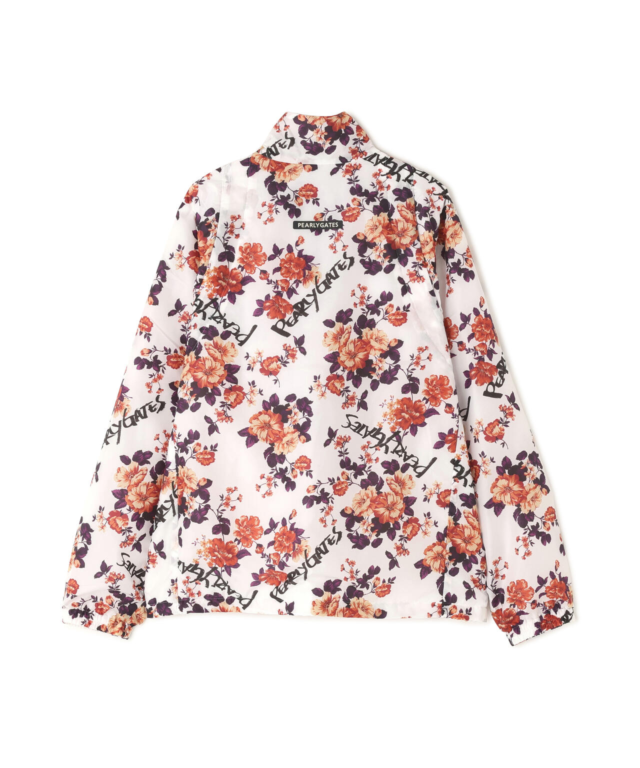 Peミニリップ中綿ジップアップブルゾン ＜繊細花柄＞ | PEARLY GATES
