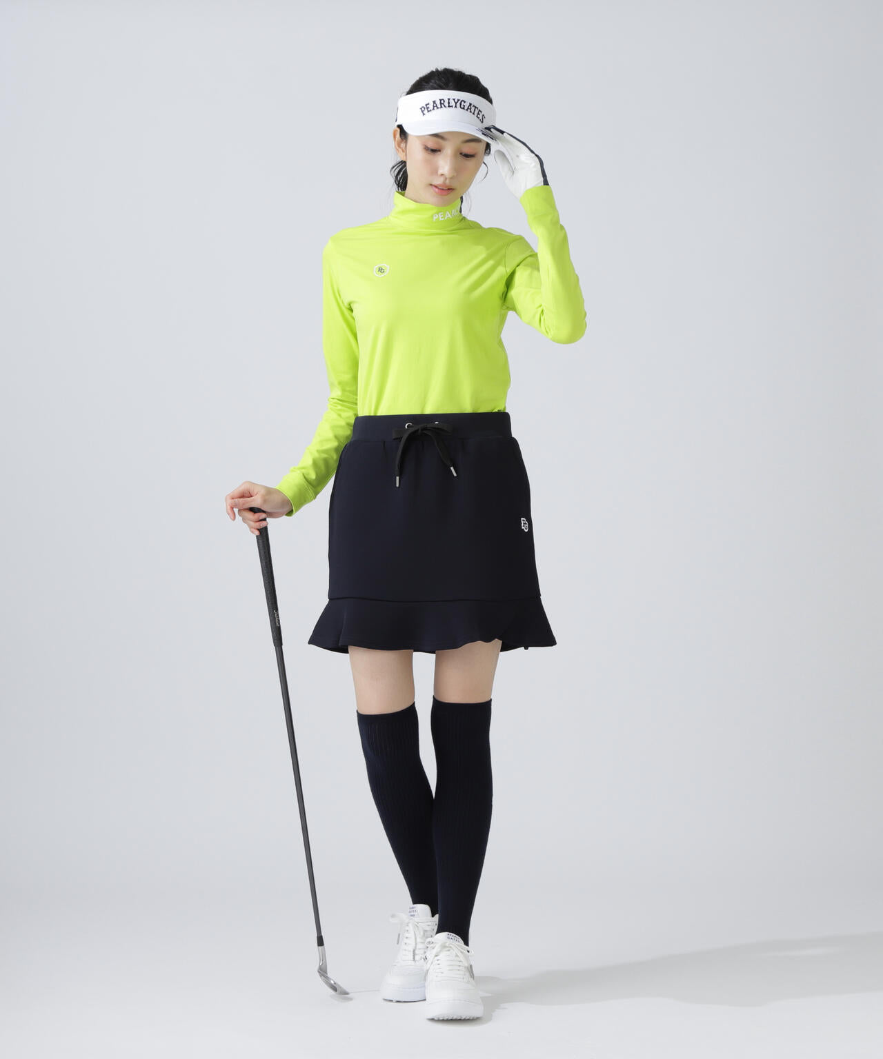 Peスパンダンボールメッシュスカート | PEARLY GATES（パーリーゲイツ